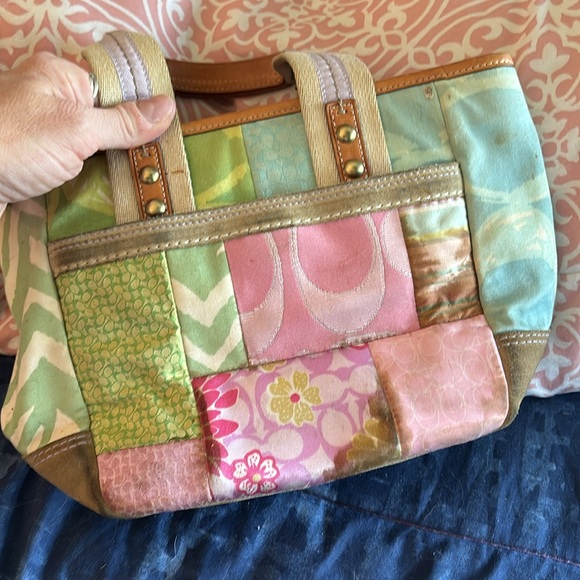 Coach patchwork bag - Picture 2 of 7